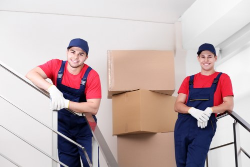 Careful furniture packing and loading for a Clapham Common relocation