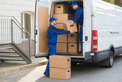 Professional office removals planning in Claphamcommon