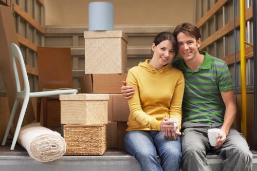 Careful furniture transport with a removal van in South London