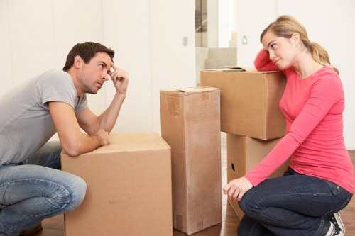 Local removal van ready for a same day move in Clapham Common