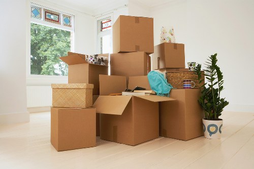 Packed boxes and careful planning for flat removals in Clapham Common